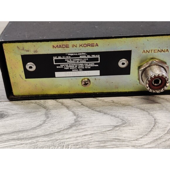 Realistic TRC-419 40 Channel Mobile CB Radio - 6 Channel Memory-Tested See Video - Picture 6 of 14